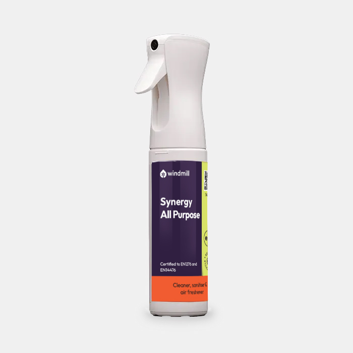 Windmill Synergy All Purpose - Cleaner and Sanitiser - Atomiser Spray - 300ml - Windmill Refill